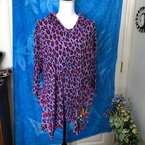 Unique, Hand painted, Hoodie